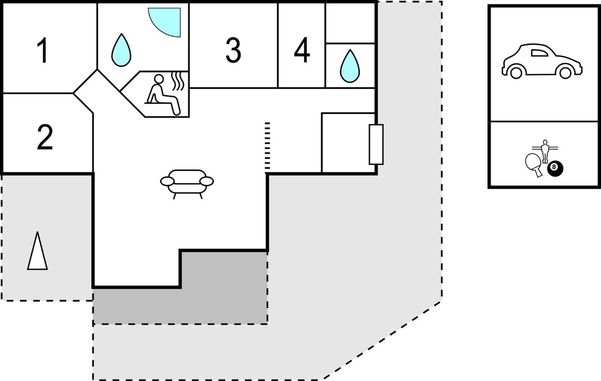 4 Bedroom Lovely Home In ブラーバンド エクステリア 写真